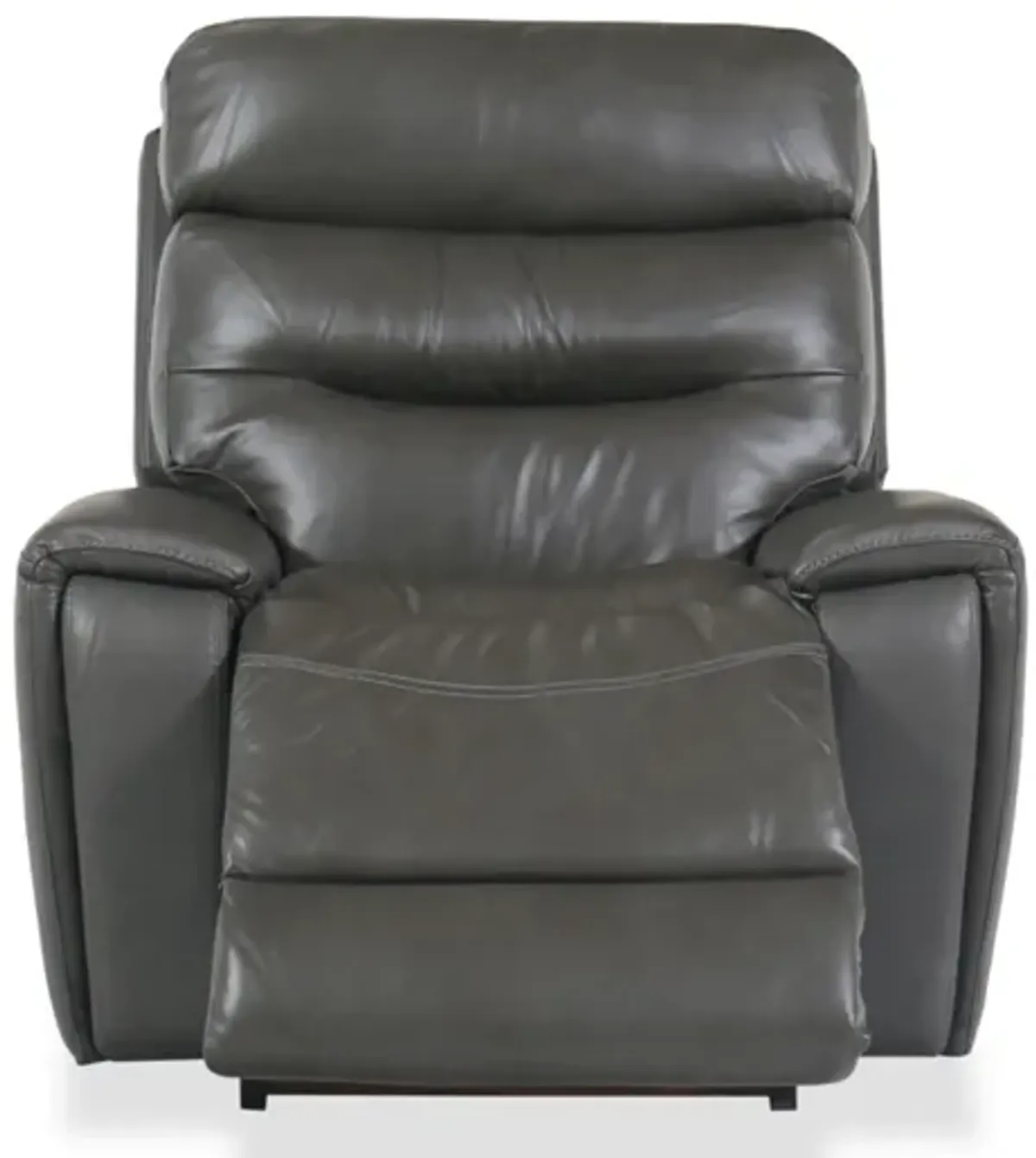 Soren Pewter Leather Rocking Recliner