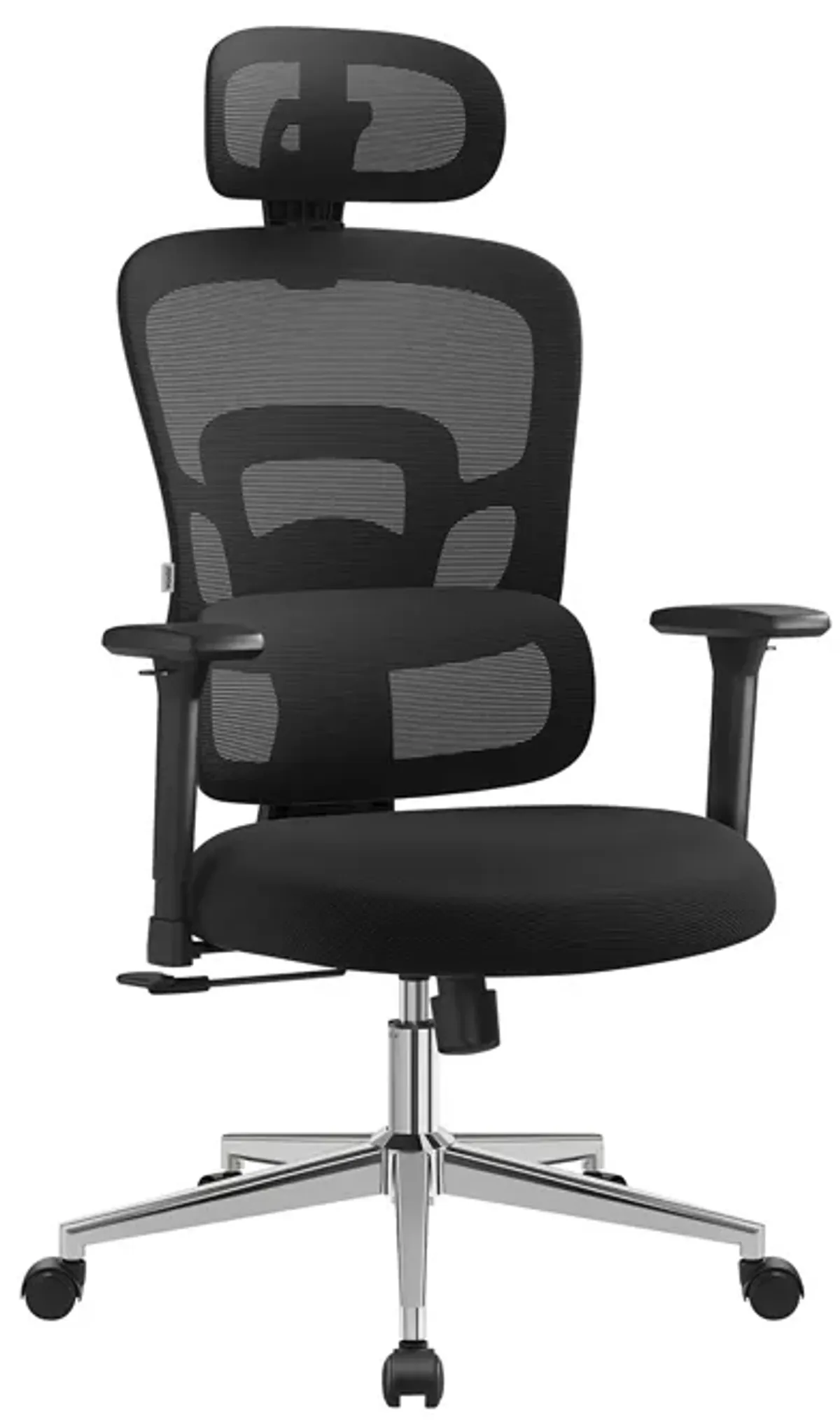 Adjustable Ergonomic Office Chair with Headrest and Armrests for Maximum Comfort