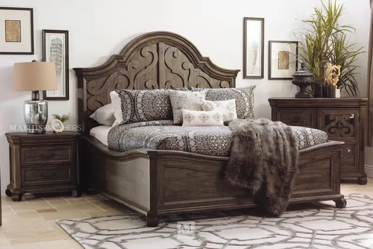 Bellamy Queen Shaped Bed