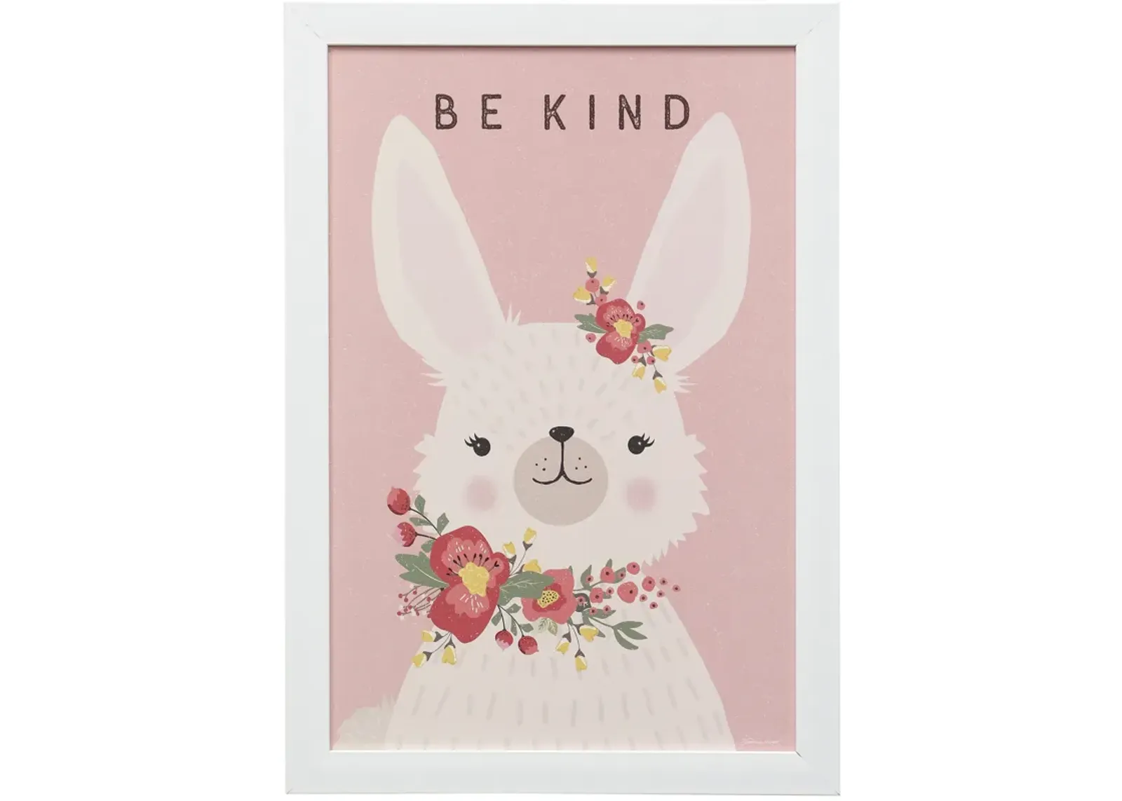 Kind Bunny Framed Print