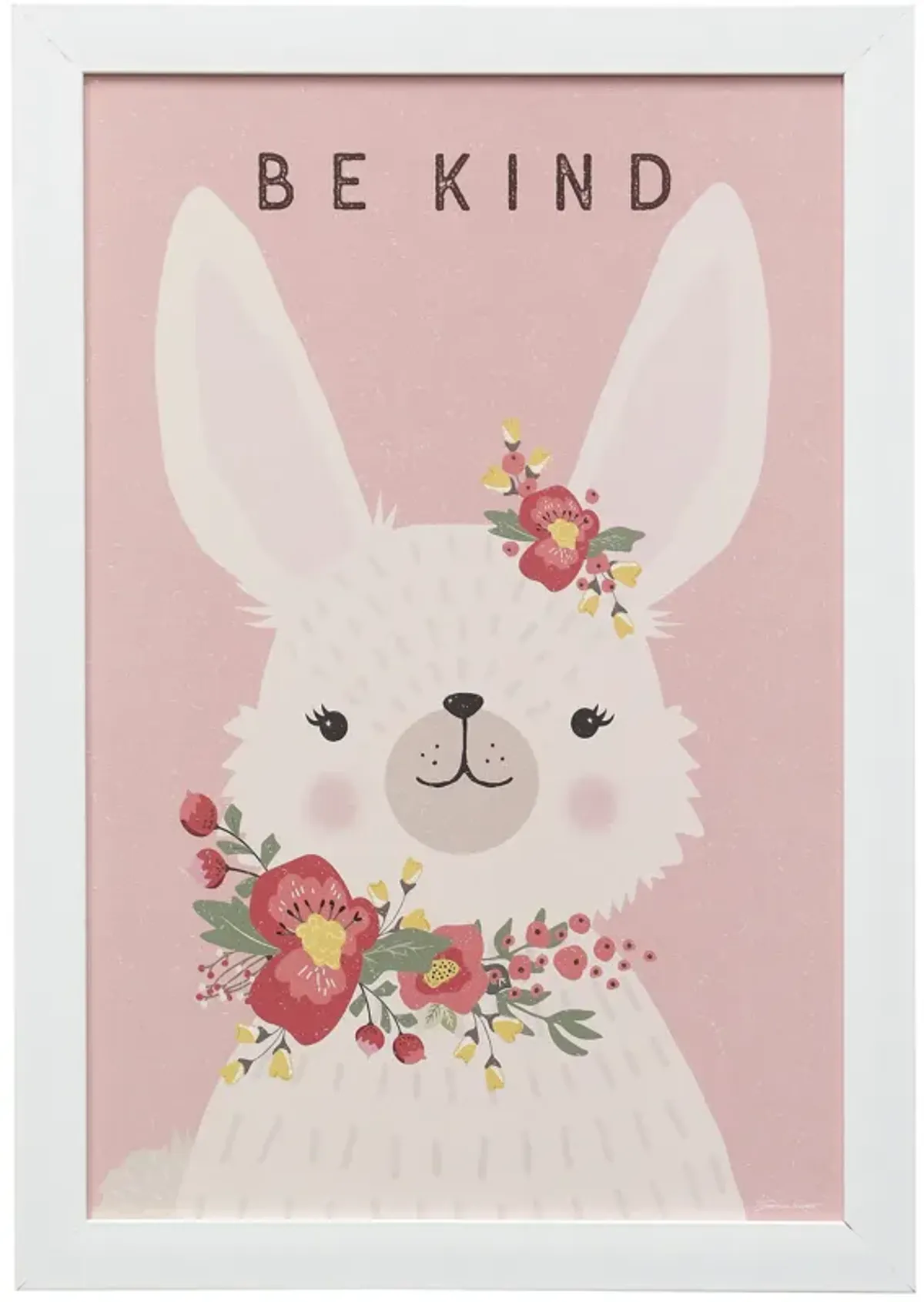 Kind Bunny Framed Print