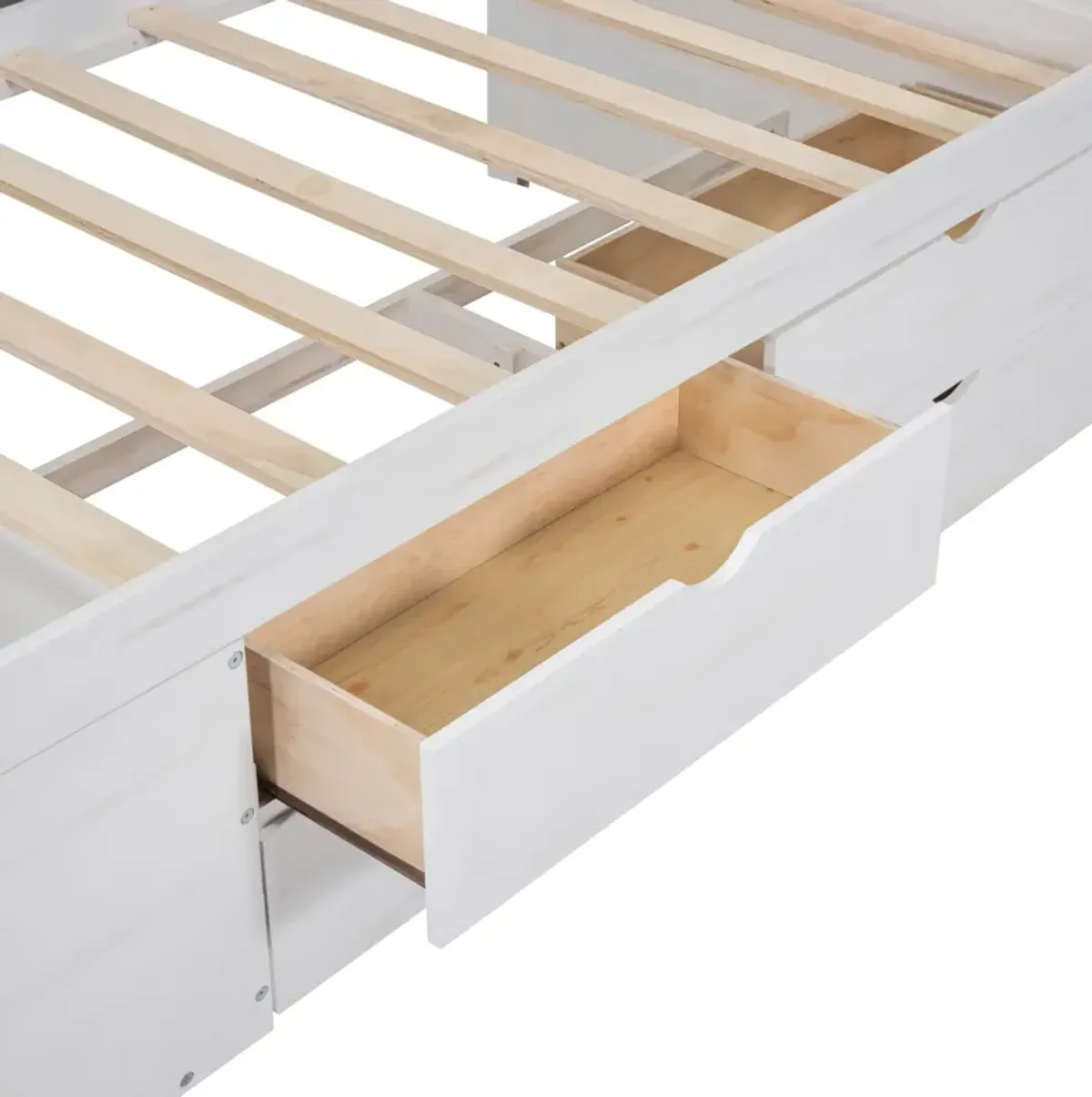 Merax Daybed with Drawers and Shelves