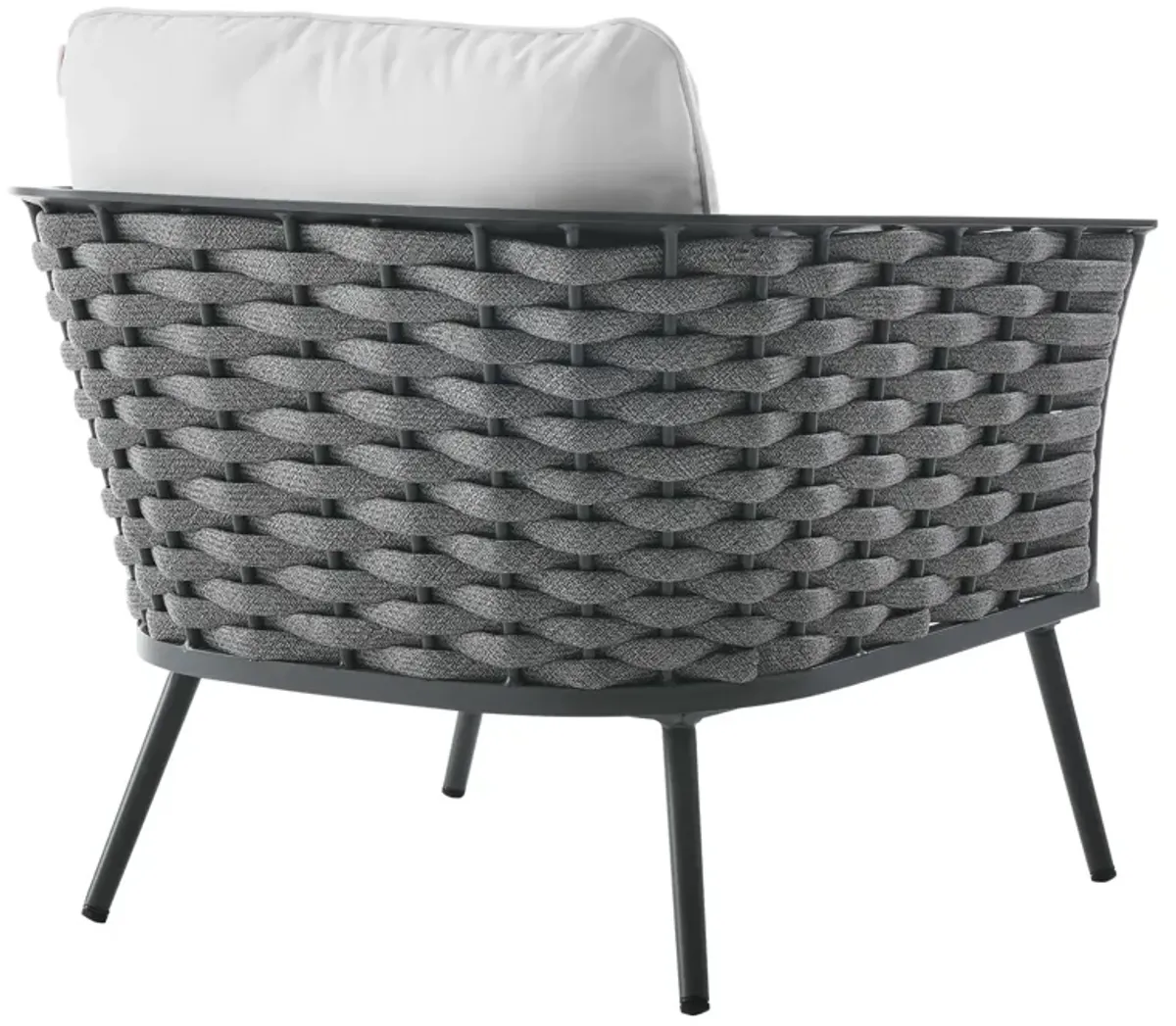 Stance Outdoor Patio Aluminum Armchair