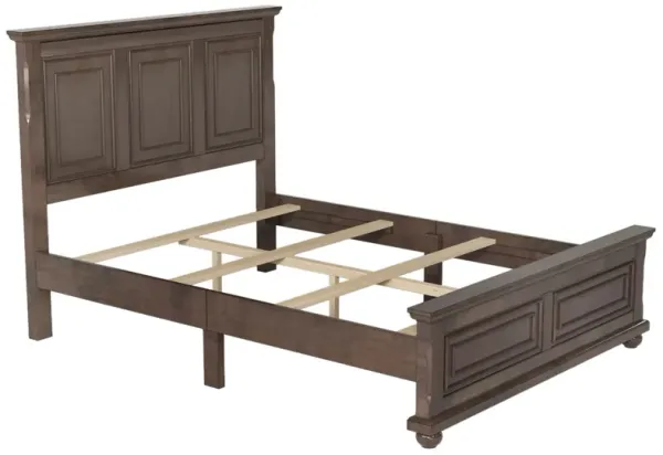 Traditional Town And Country Style Pinewood Vintage Queen Bed