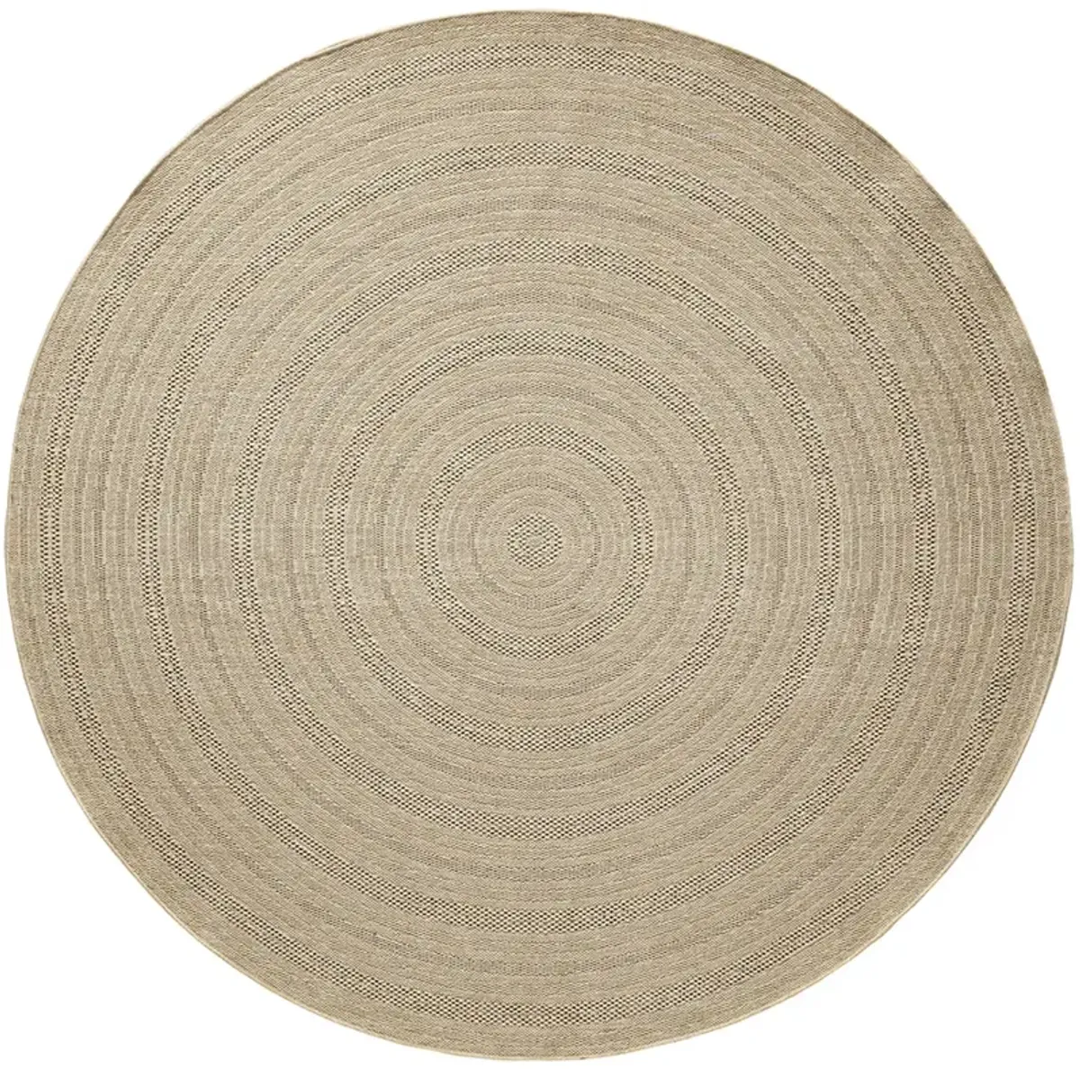 Tulum TLM04 Taupe/Gray 8' x Round Rug