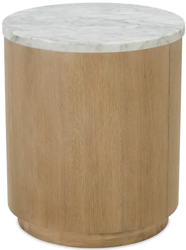 Delray Round End Table