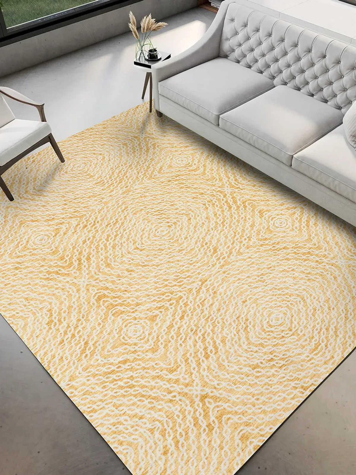 Brisbane BR3 Gold 8' x 10' Rug