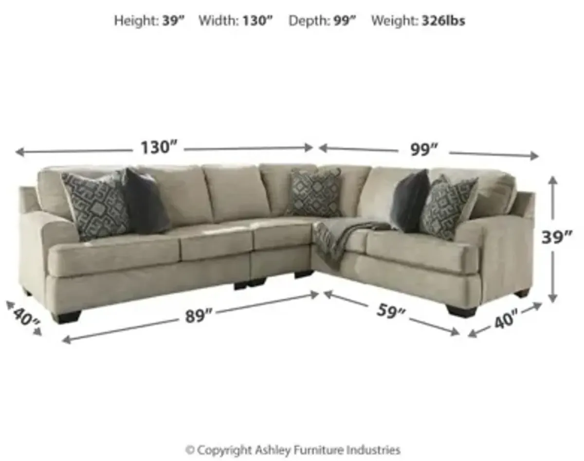 Bovarian 3-Piece Sectional