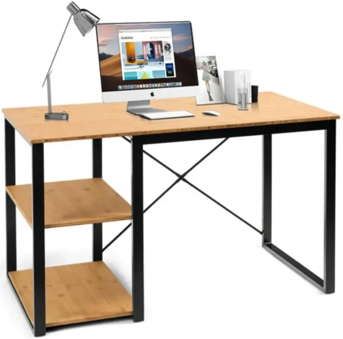 Durable Computer Desk for Home Office or Study Setup