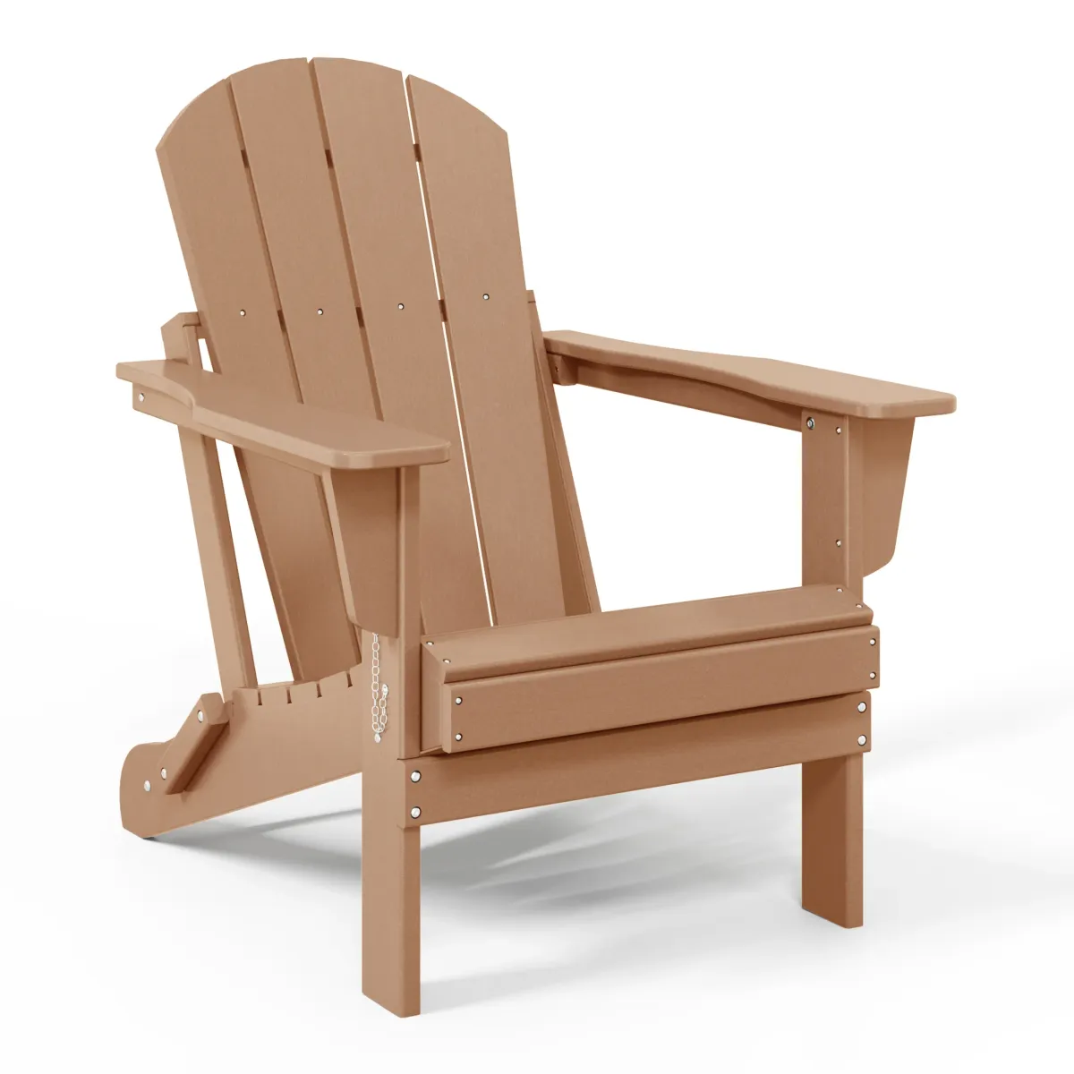 WestinTrends Westintrends 2 piece set outdoor folding Poly Adirondack chair