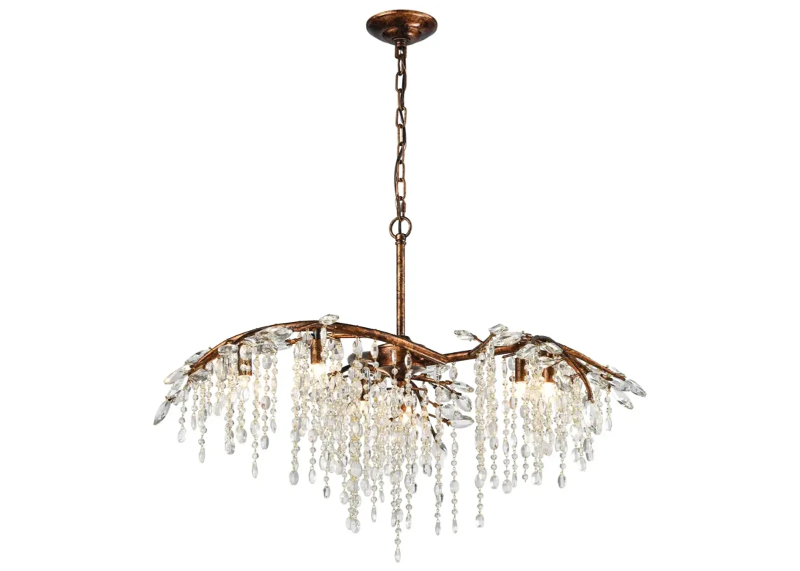 Elia 32'' Wide 6-Light Chandelier