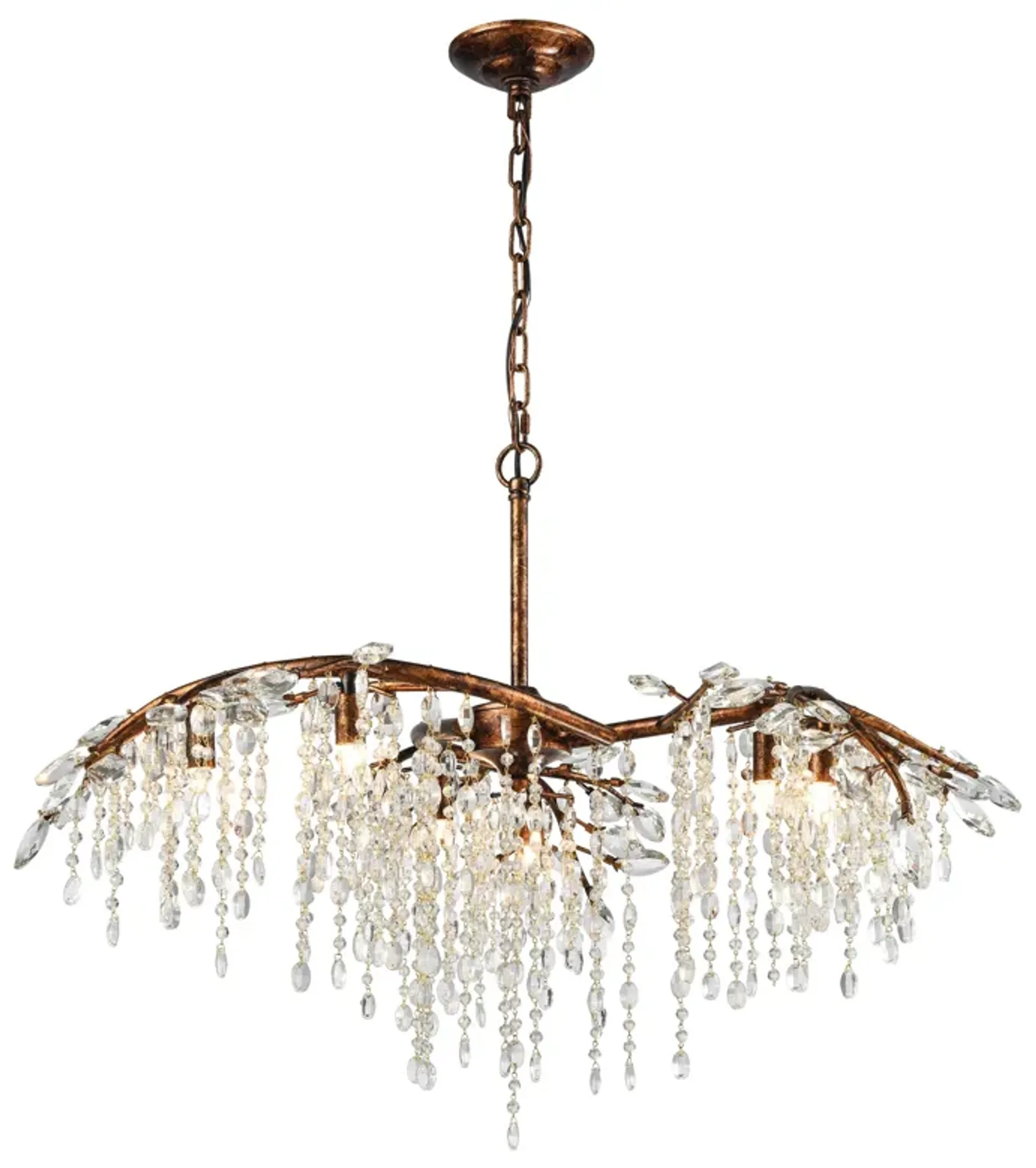 Elia 32'' Wide 6-Light Chandelier