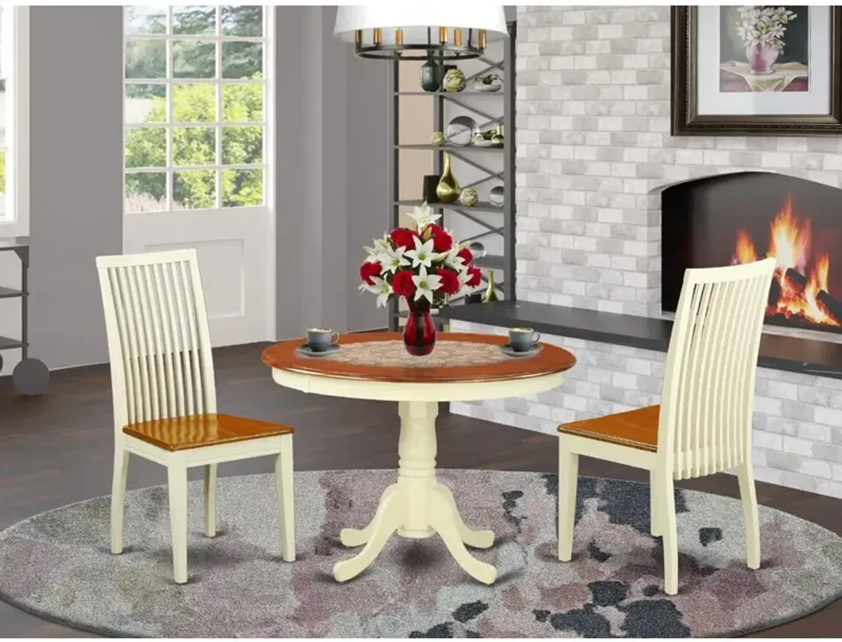 Dining Room Set Buttermilk & Cherry