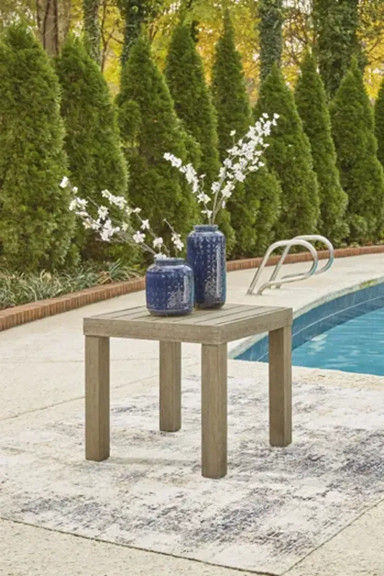 Silo Point Outdoor End Table