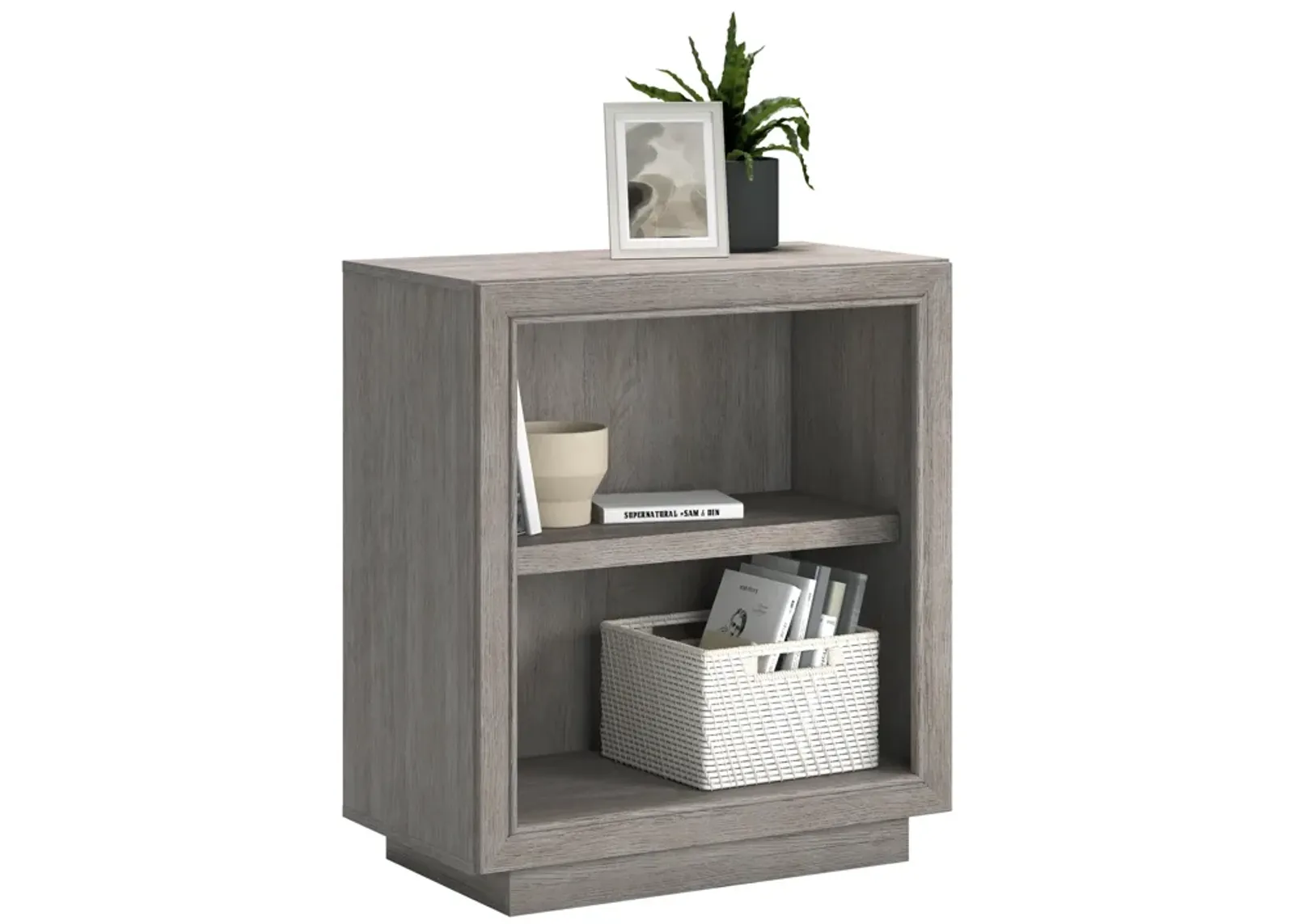 Hayes Garden 2-Shelf Office Bookcase