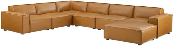 Restore 7-Piece Vegan Leather Sectional Sofa