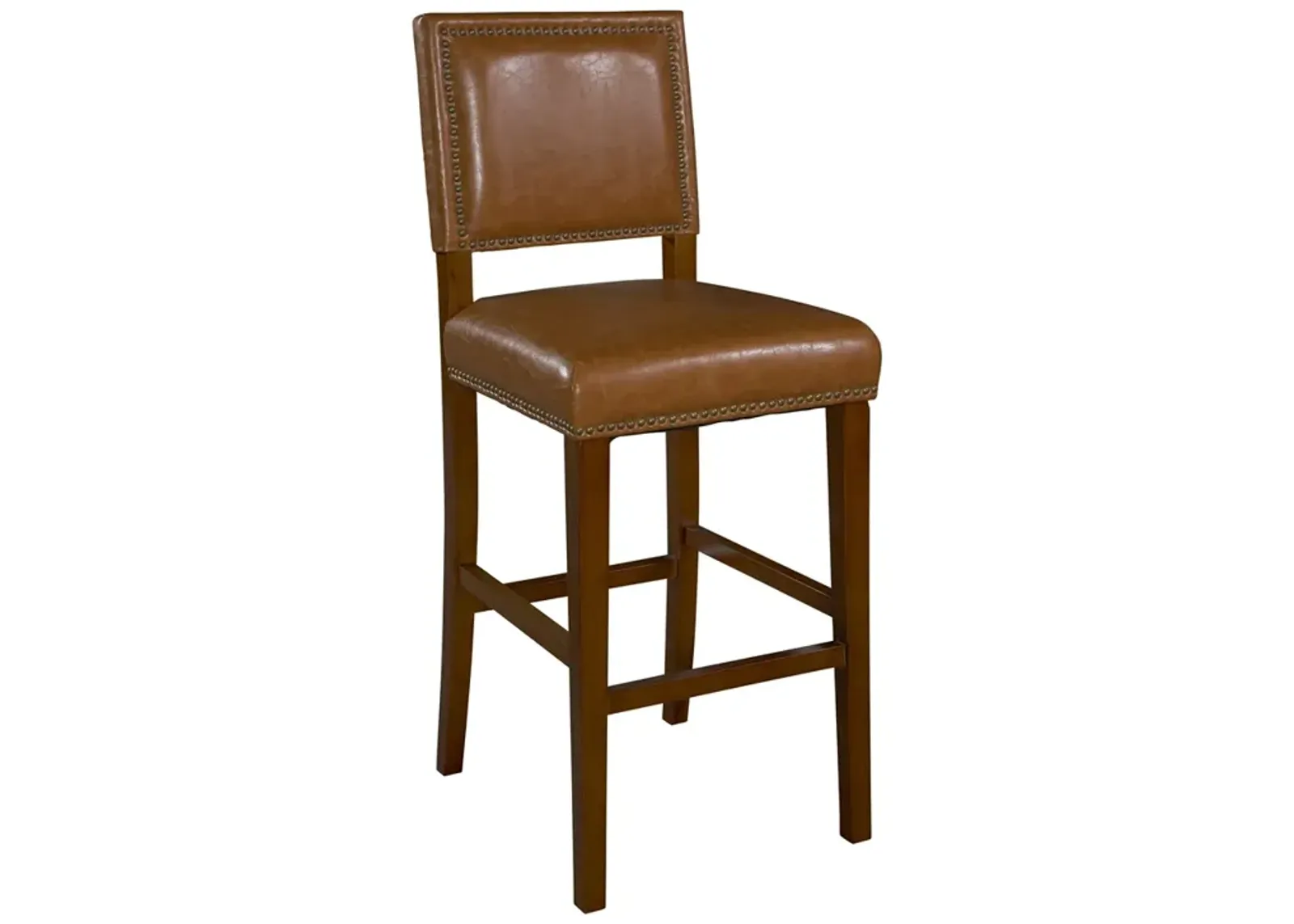 Linon Brook Bar Stool30 Caramel