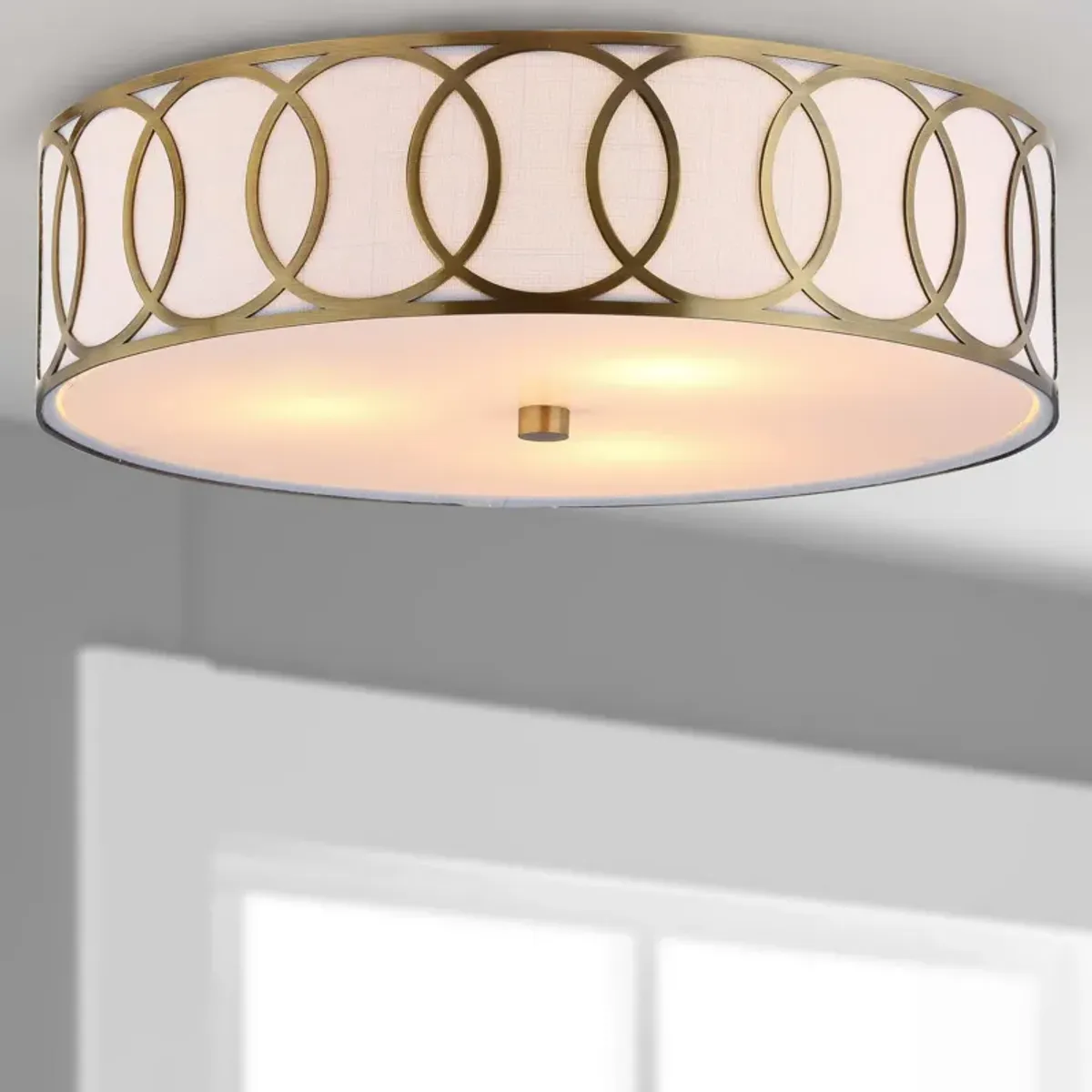 Aria Metal LED Flush Mount