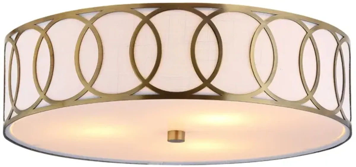 Aria Metal LED Flush Mount