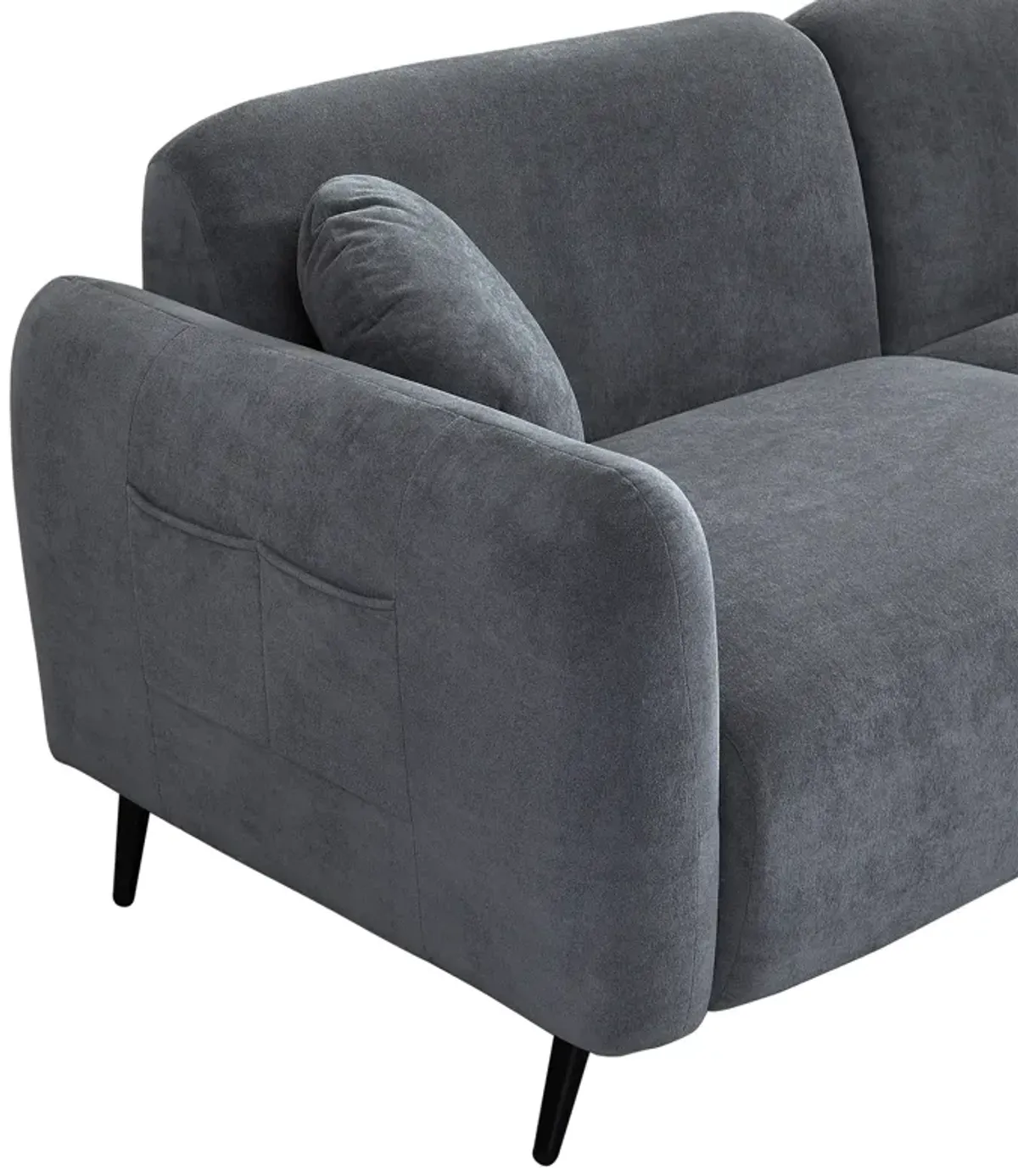 Merax Upholstered Loveseat 2 Seats Sofa