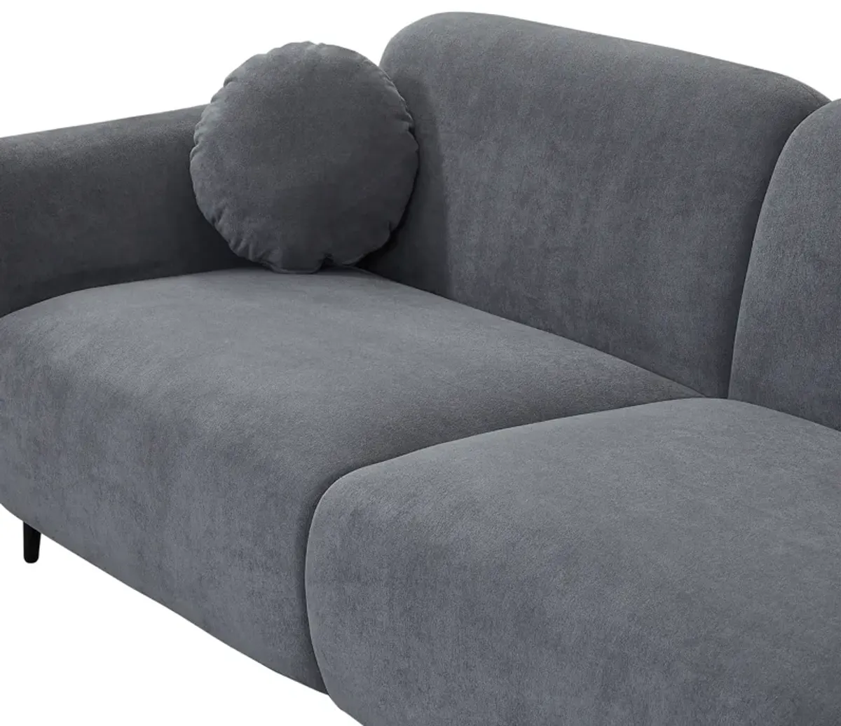 Merax Upholstered Loveseat 2 Seats Sofa