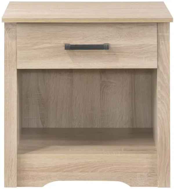 Hudson 1-Drawer  Nightstand (23 in. H x 18 in. W x 22 in. L)
