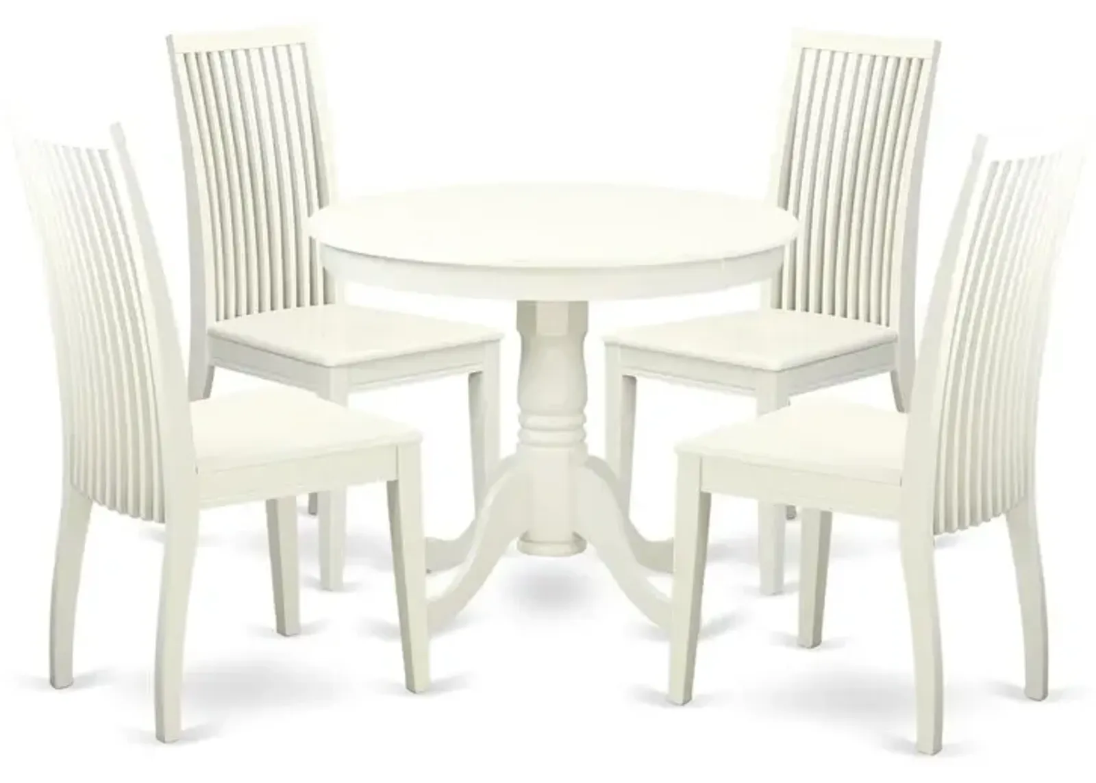 Dining Room Set Linen White