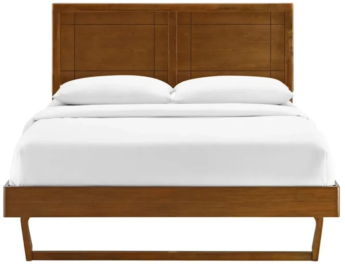 Modway - Marlee Queen Wood Platform Bed with Angular Frame