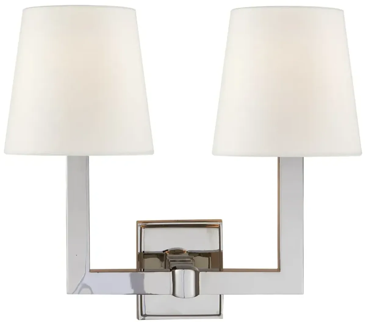 Square Tube Double Sconce