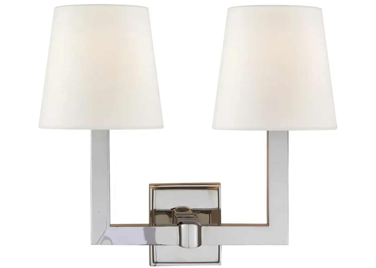 Square Tube Double Sconce