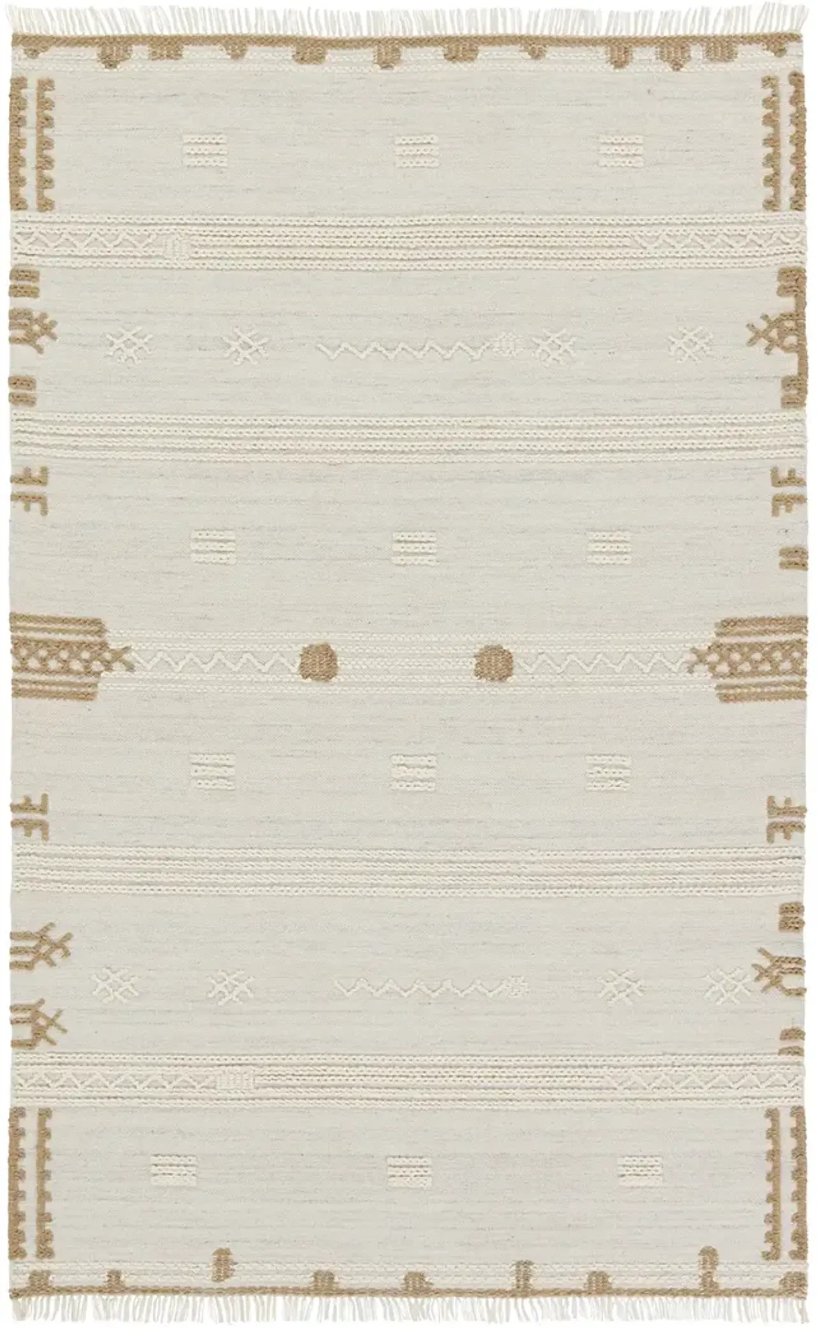 Revelry Noble White 2' x 3' Rug