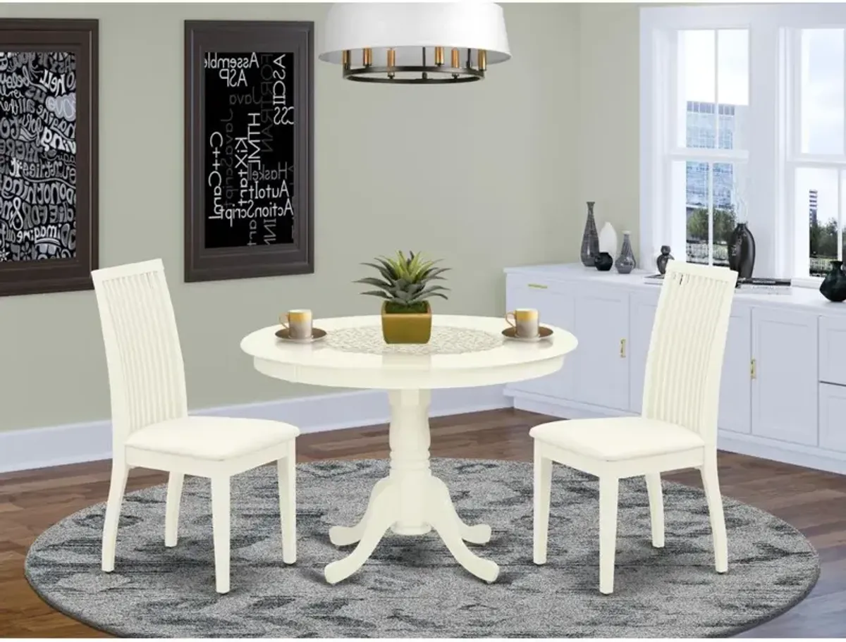 Dining Room Set Linen White