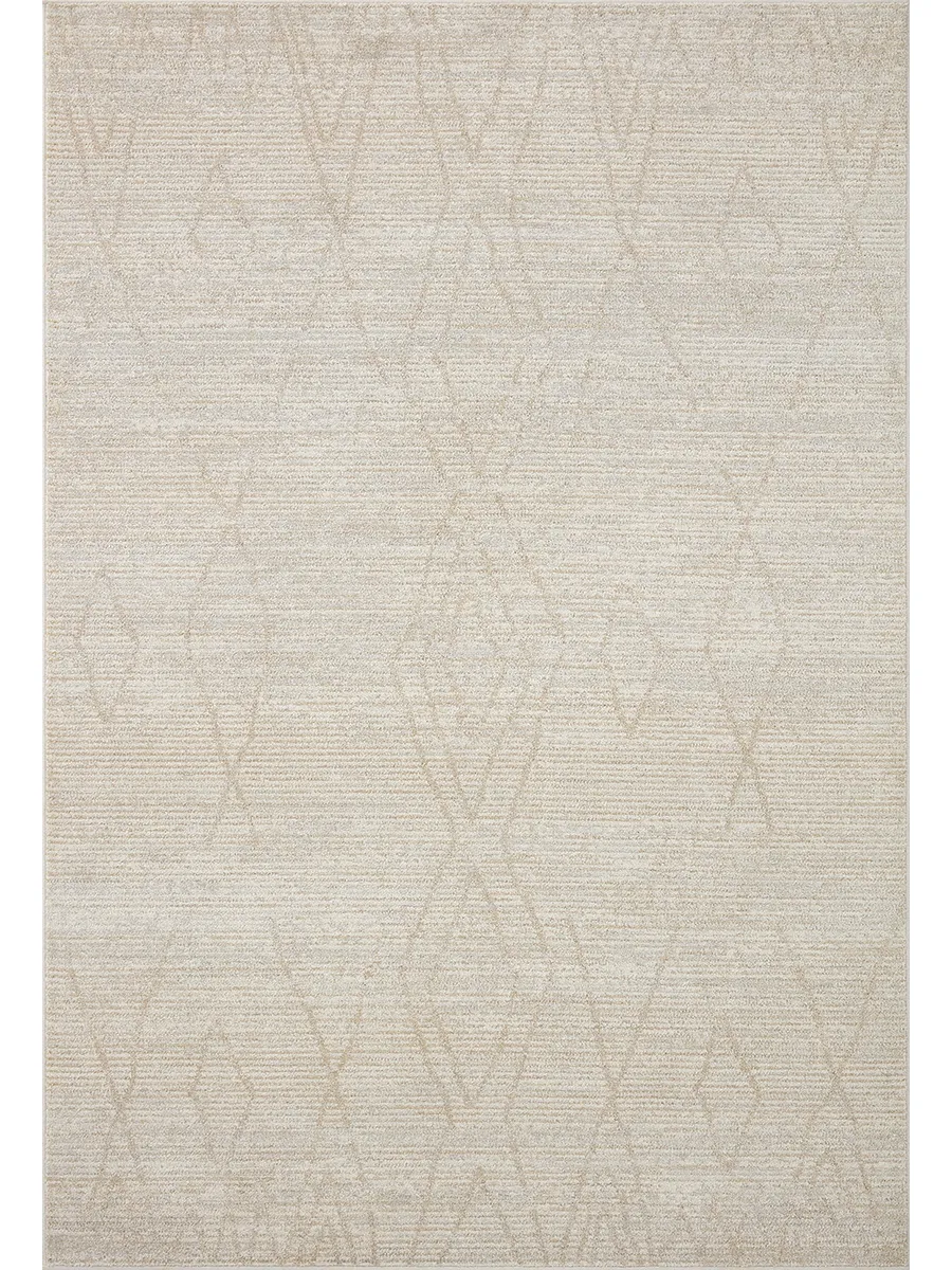 Kamala KAM03 Natural/Mist 5'3" x 7'9" Rug