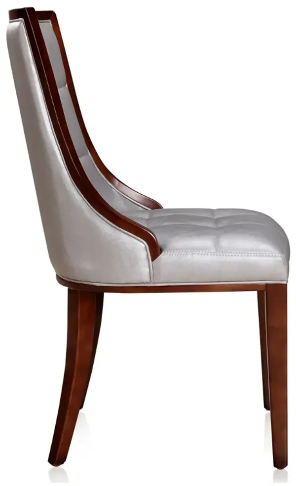 Fifth Avenue Silver Dining Chairs (Set of 2)