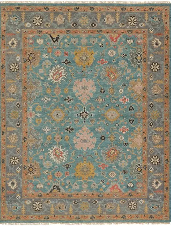 Everly Aloft Blue 6' x 9' Rug