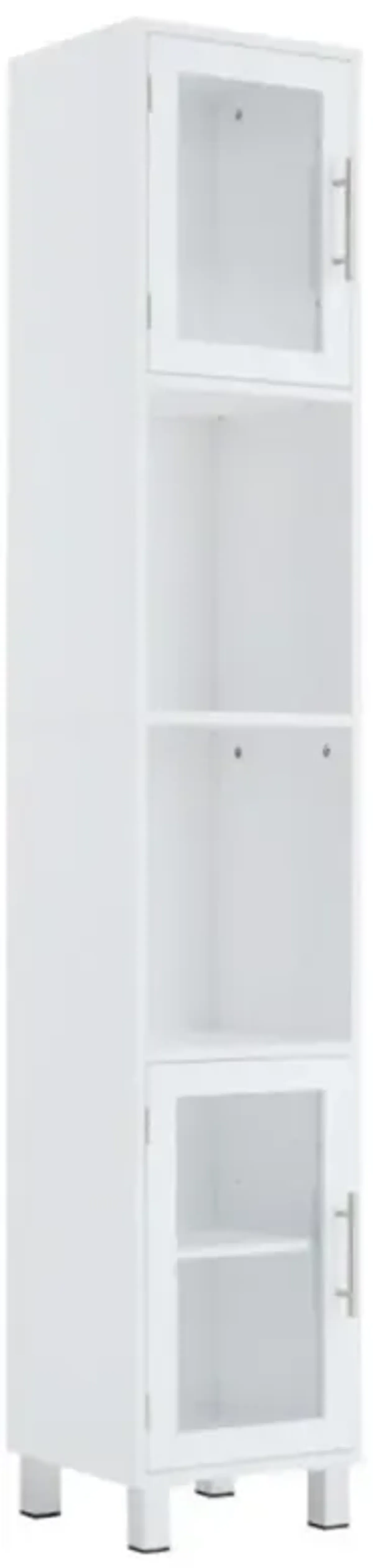 Hivvago 71 Inch Tall Tower Bathroom Storage Cabinet and Organizer Display Shelves for Bedroom