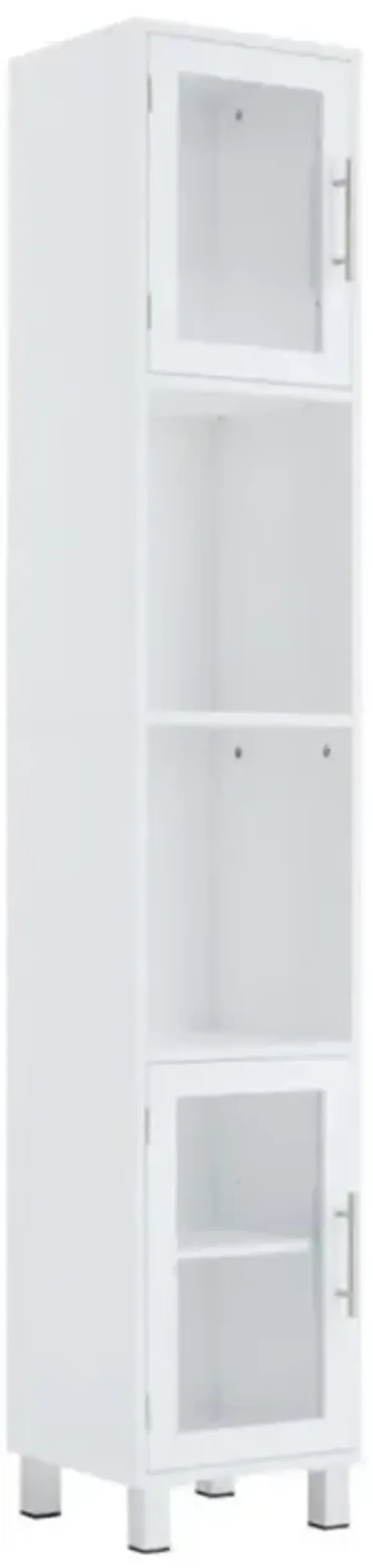 Hivvago Tall Tower Bathroom Storage Cabinet and Organizer Display Shelves for Bedroom