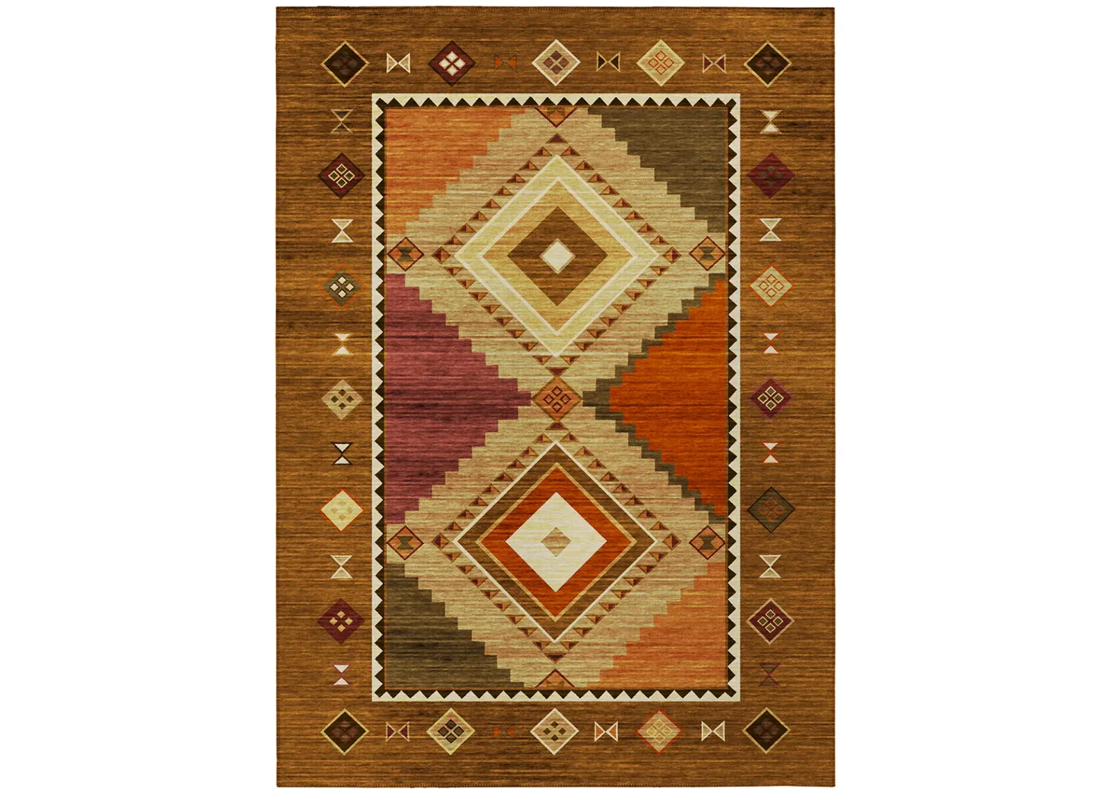 Phoenix PH2 Walnut 3' x 5' Rug