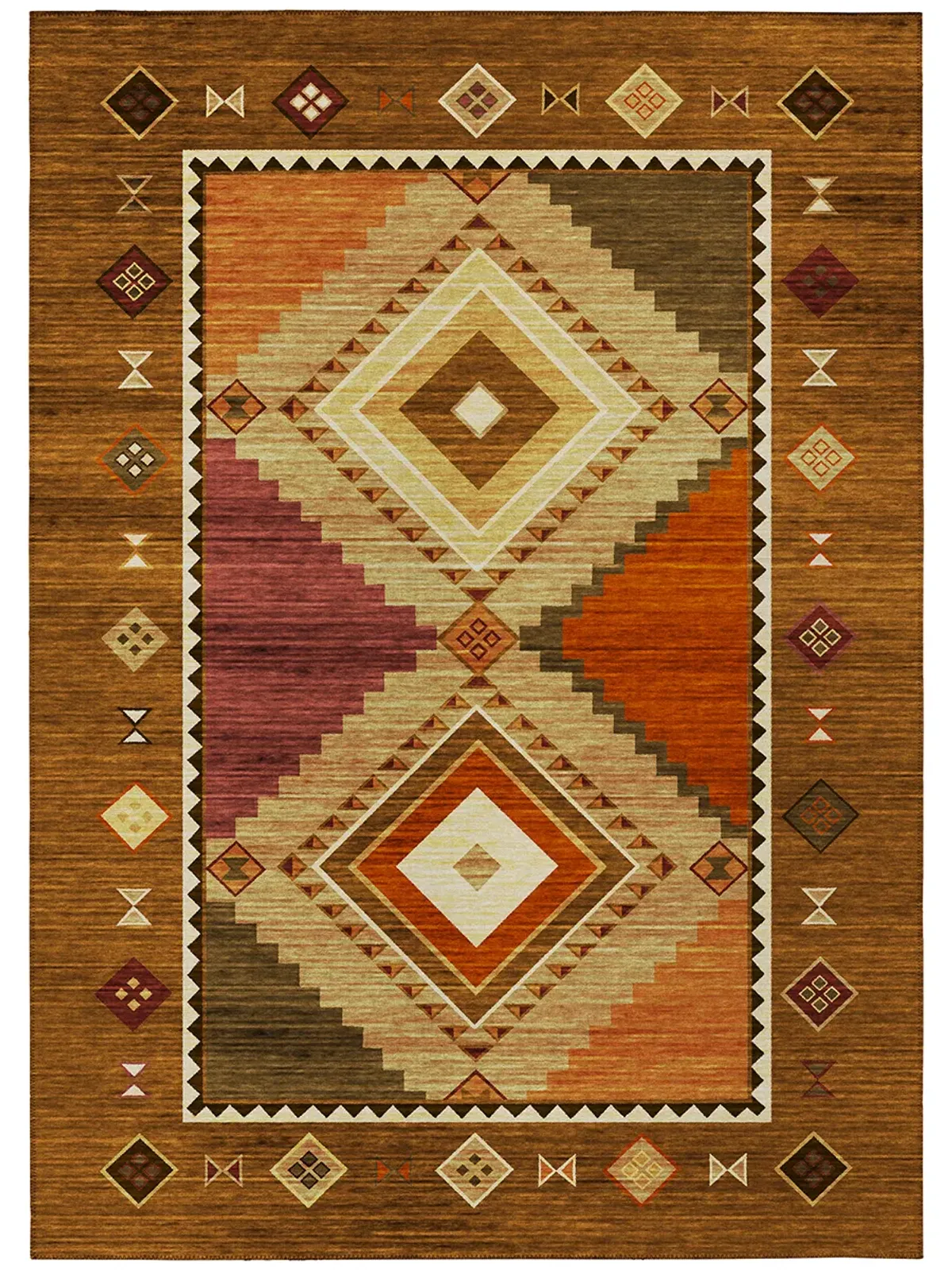 Phoenix PH2 Walnut 3' x 5' Rug