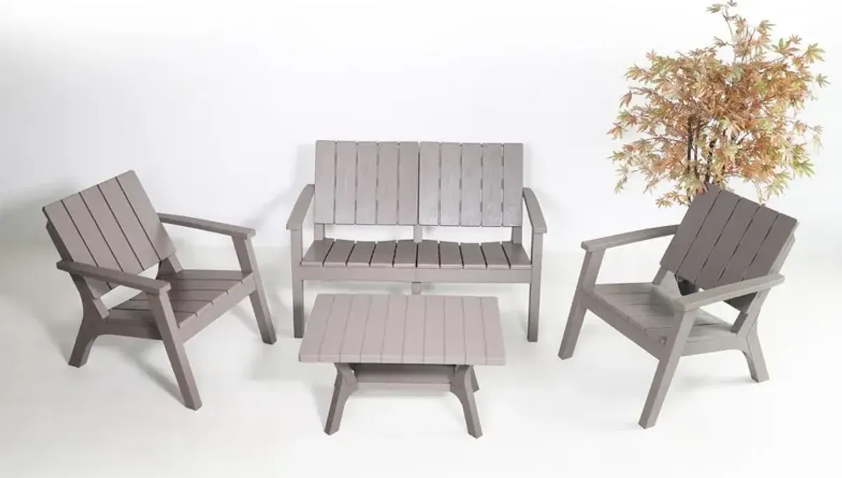 DUKAP 4 Piece Patio Sofa Seating Set