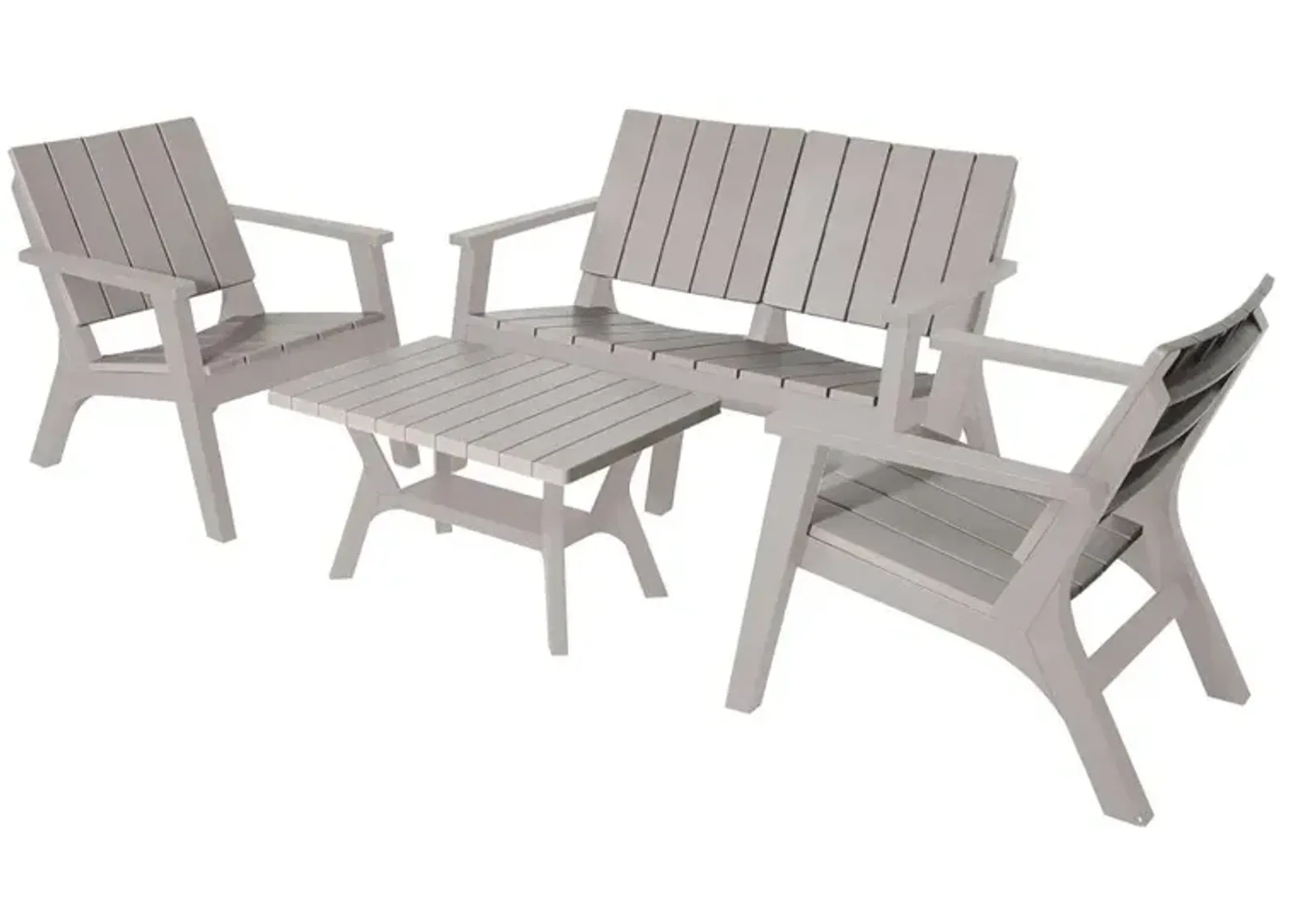 DUKAP 4 Piece Patio Sofa Seating Set