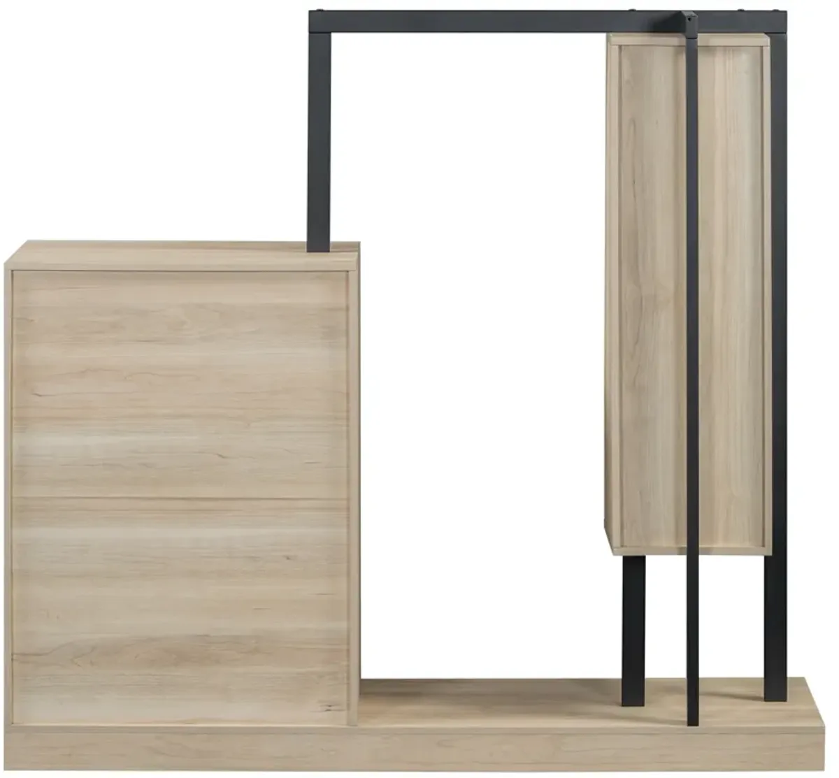 Merax Wardrobe with 4 Drawers and 3 Shelves