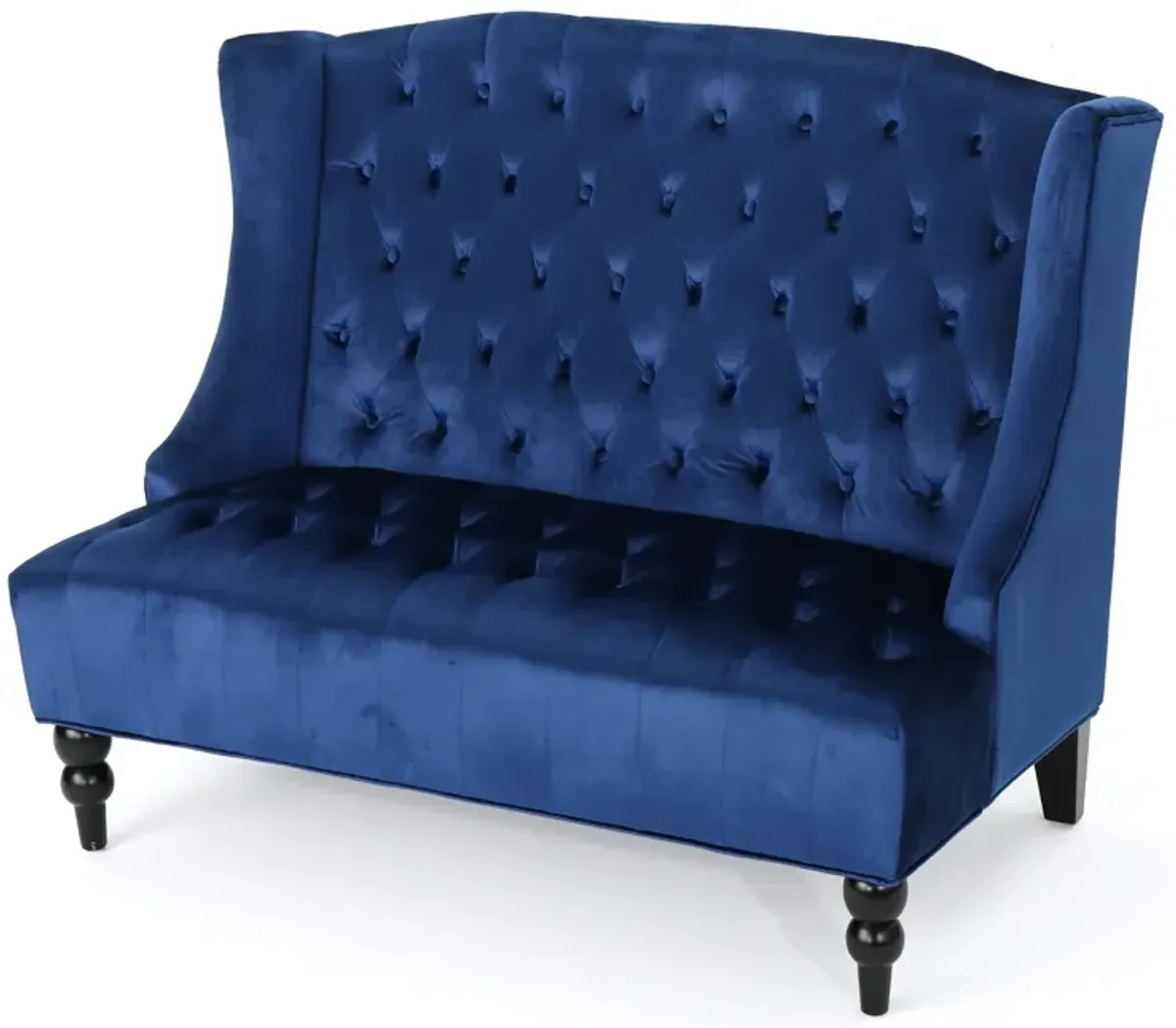 Merax Modern Velvet Loveseat Sofa