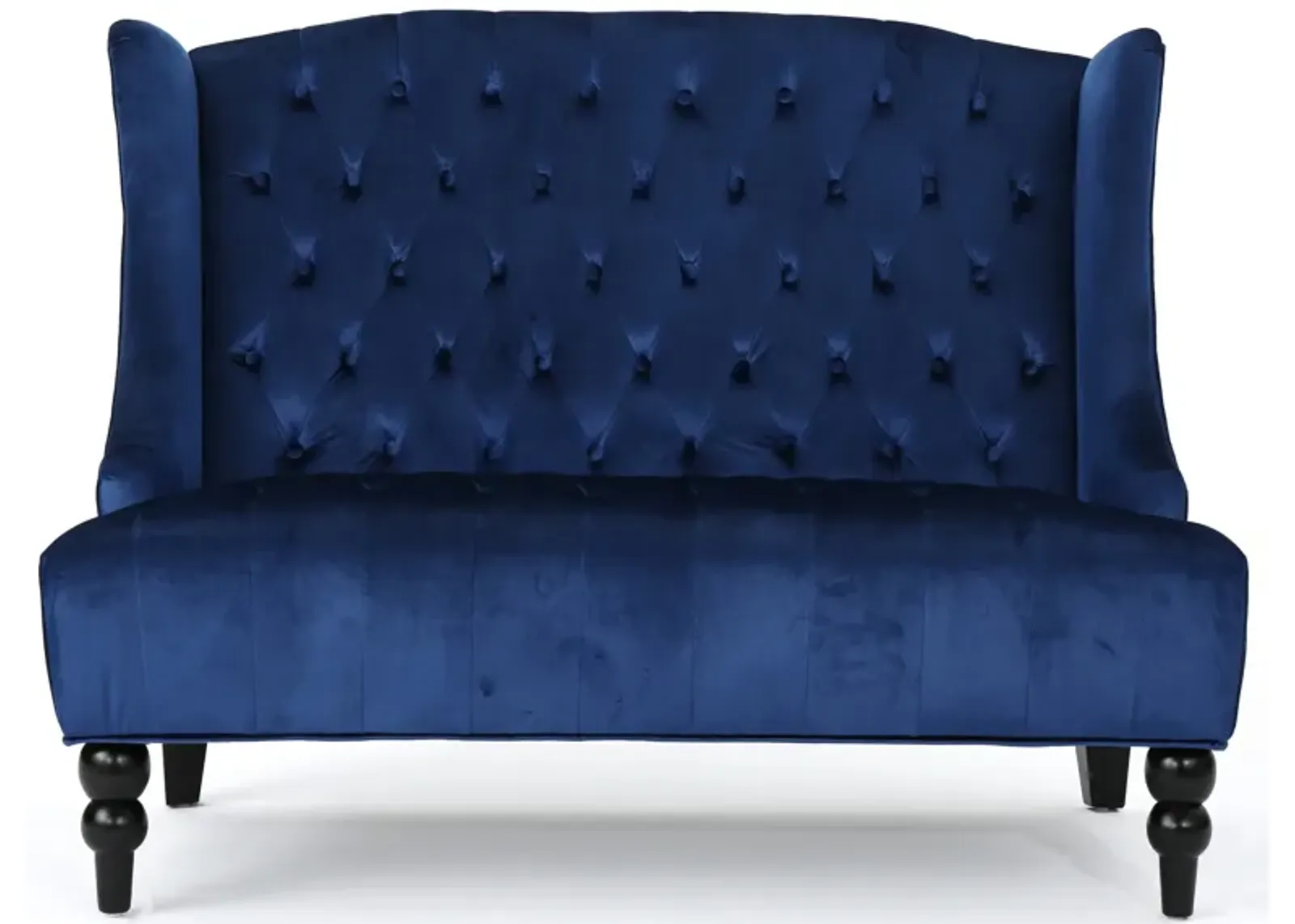 Merax Modern Velvet Loveseat Sofa