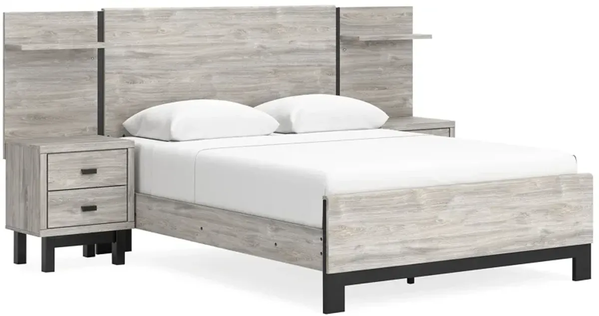 Queen Panel Bed w/Extensions