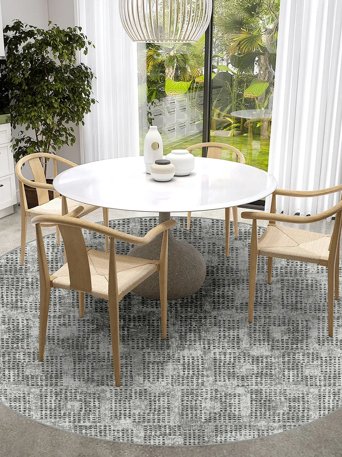 Delano DA1 Pewter 10' Rug