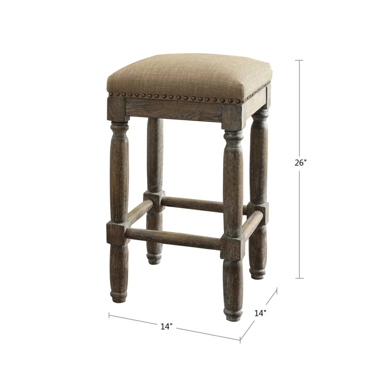 Cirque 26" counter stool (set of 2)