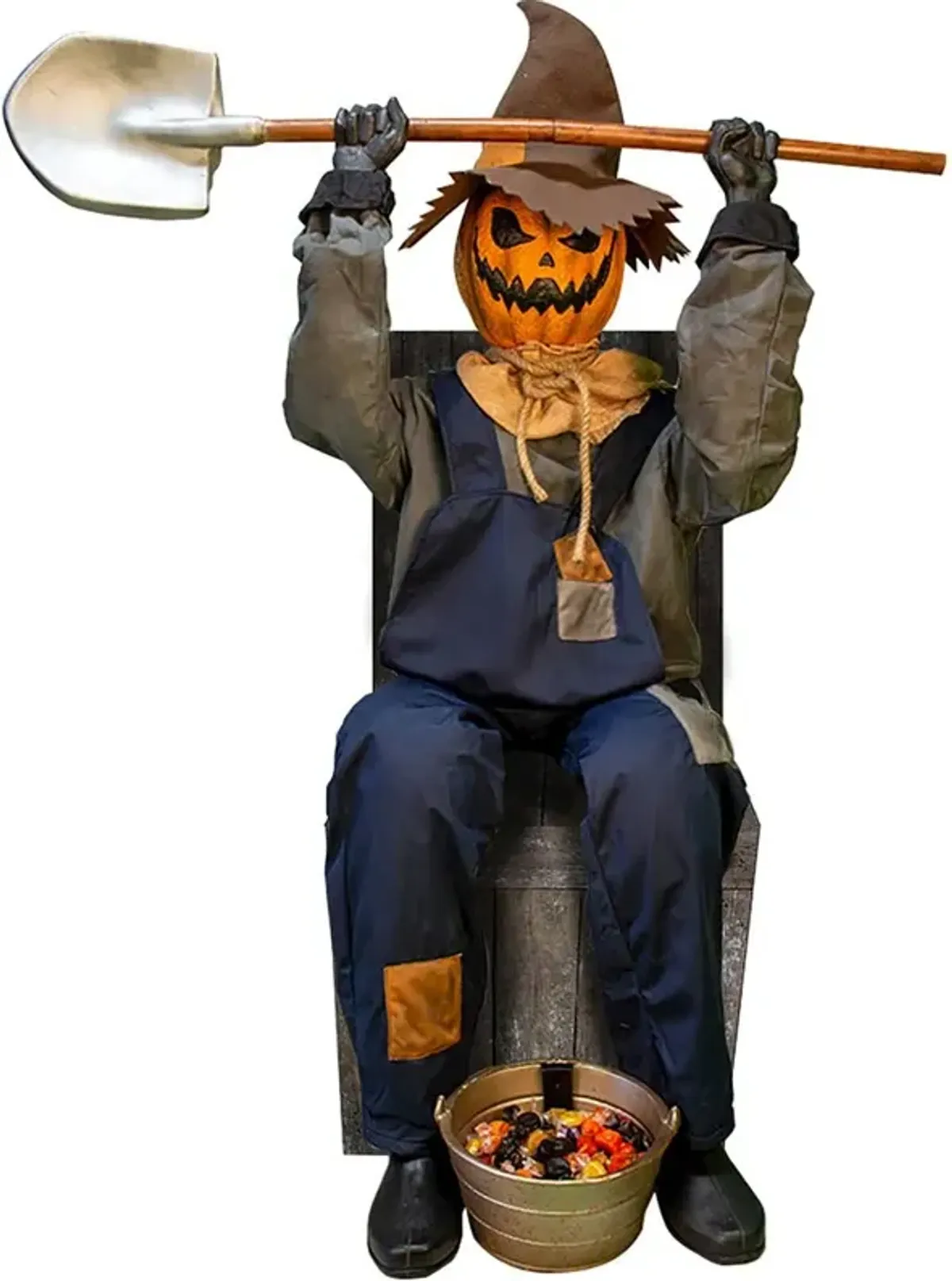 Haunted Hill Farm 55 Sitting Shoveling Jack