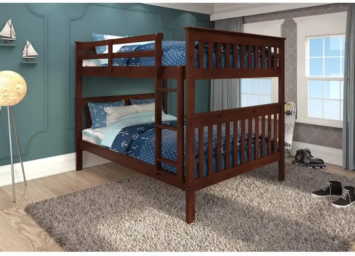 Donco Trading Full/Full Mission Bunk Bed
