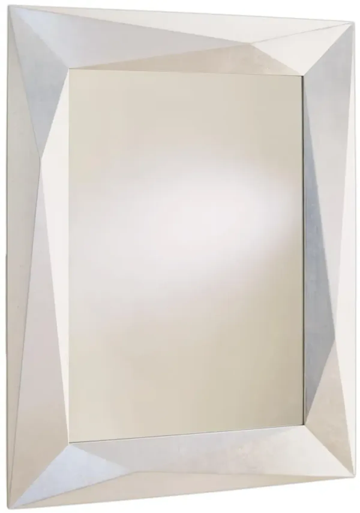 Angular Silver Mirror